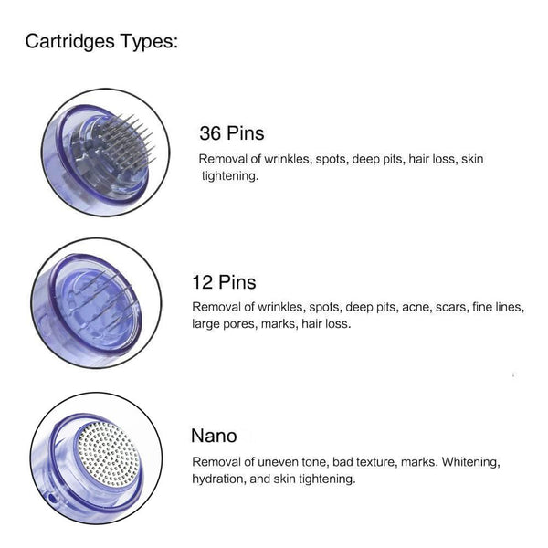 Dr. Pen A6 Cartridges Tips x 10pcs - Dr. Pen - UK