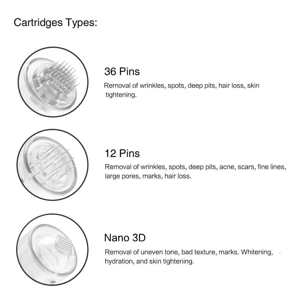 Dr. Pen M5 Cartridges Tips x 10pcs - Dr. Pen - UK
